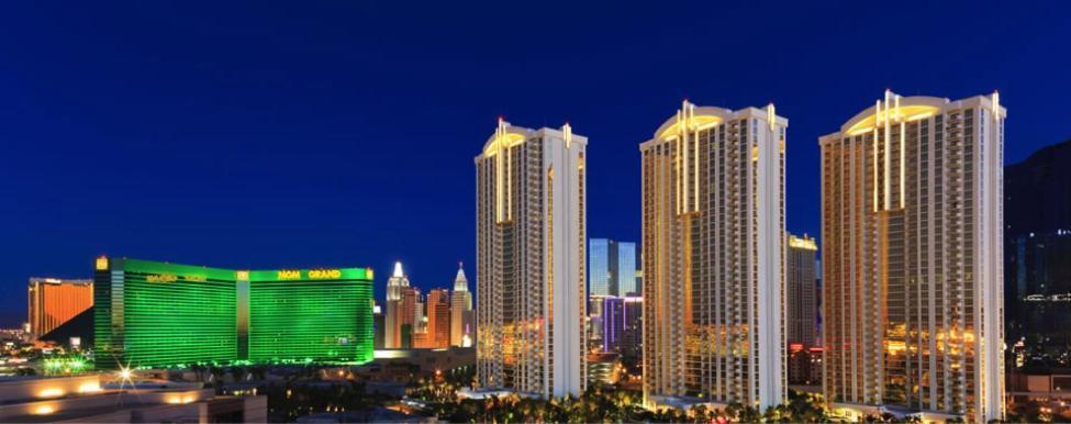 Mgm Signature Ph 30Th Floor Deluxe Studio Apartment Strip Facing With Balcony Las Vegas Kültér fotó