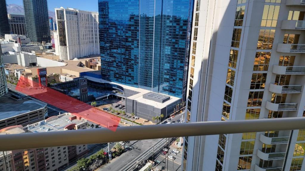 Mgm Signature Ph 30Th Floor Deluxe Studio Apartment Strip Facing With Balcony Las Vegas Kültér fotó