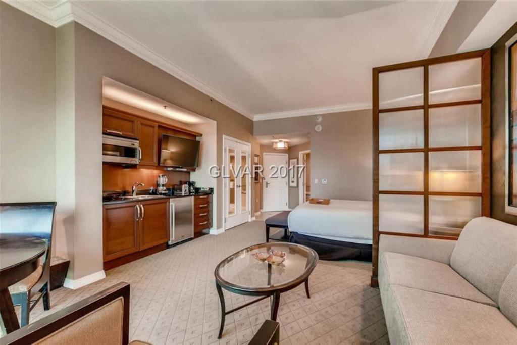 Mgm Signature Ph 30Th Floor Deluxe Studio Apartment Strip Facing With Balcony Las Vegas Kültér fotó