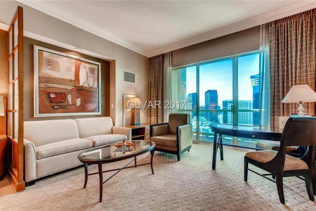 Mgm Signature Ph 30Th Floor Deluxe Studio Apartment Strip Facing With Balcony Las Vegas Kültér fotó